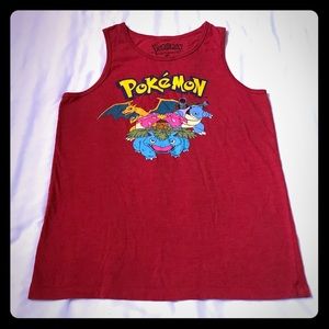 Pokémon Red tank top size Youth XL